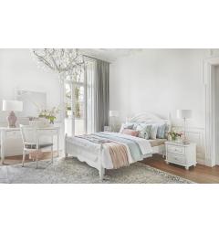 Letto in stile provenzale bianco 160x200 Princess 886