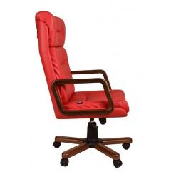 poltrone ufficio rosse eleganti