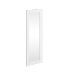 Specchio shabby chic pino massello bianco