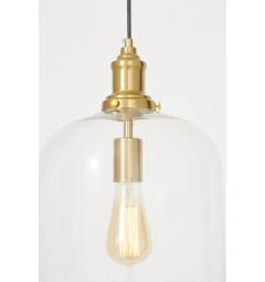 Lampada a sospensione moderna con paralume a bicchiere ottone SARINI