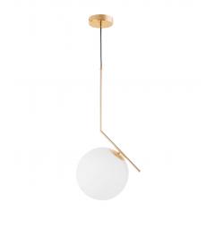 Lampada a sospensione di design a sfera oro caldo SORENTO D30