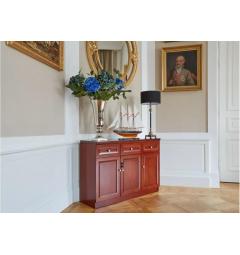 Armadietto 3 ante chiuse e 3 cassetti per ufficio o studio in stile classico PRESTIGE C635A