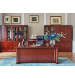 Armadio 2 ante aperte per ufficio o studio in stile classico PRESTIGE C620A