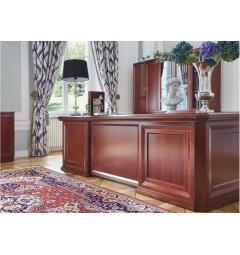 Scrivania classica studio presidenziale con piano 2,4 Metri PRESTIGE B710