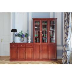Armadio 3 ante per ufficio o studio in stile classico PRESTIGE C730C