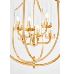 Lampada a sospensione con 6 punti luce