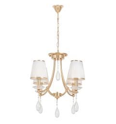 Lampadario classico oro e cristalli DOMINNI W4
