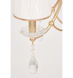 Lampadario classico oro e cristalli DOMINNI W4
