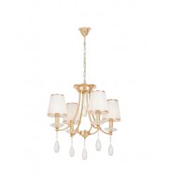 Lampadario classico oro e cristalli DOMINNI W4