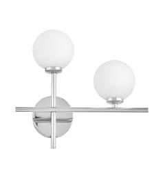 Lampada da parete 2 sfere cromo destra MARSIADA NEO
