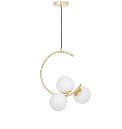 Lampada a sospensione design moderno color oro BONIO W3 - Arrediorg