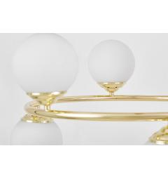 Lampadario a sospensione con 6 luci a sfera RING W6 - Arrediorg