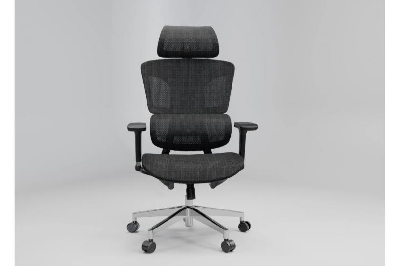 Sedia ergonomica ufficio nera ERGO OMEGA