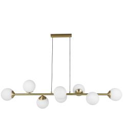 Lampadario a 8 sfere sfera con placca a soffitto FINO W8 - Arrediorg