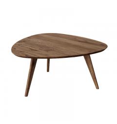 Tavolino rovere massello tabacco 95x96 cm Orbetello