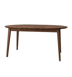 Tavolo rotondo allungabile da 110 cm a 160 cm rovere tabacco Orbetello