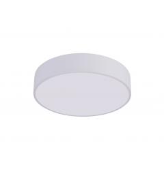 Plafoniera moderna di design paralume metallo bianco - Arrediorg