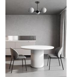 Lampadario design moderno struttura in metallo nero LEDO W3 - Arrediorg