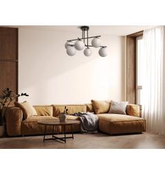 Lampada a sospensione con 6 punti luce design moderno - Arrediorg