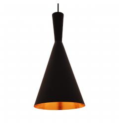 Lampadario a sospensione stile industriale Foggi 12A Nero