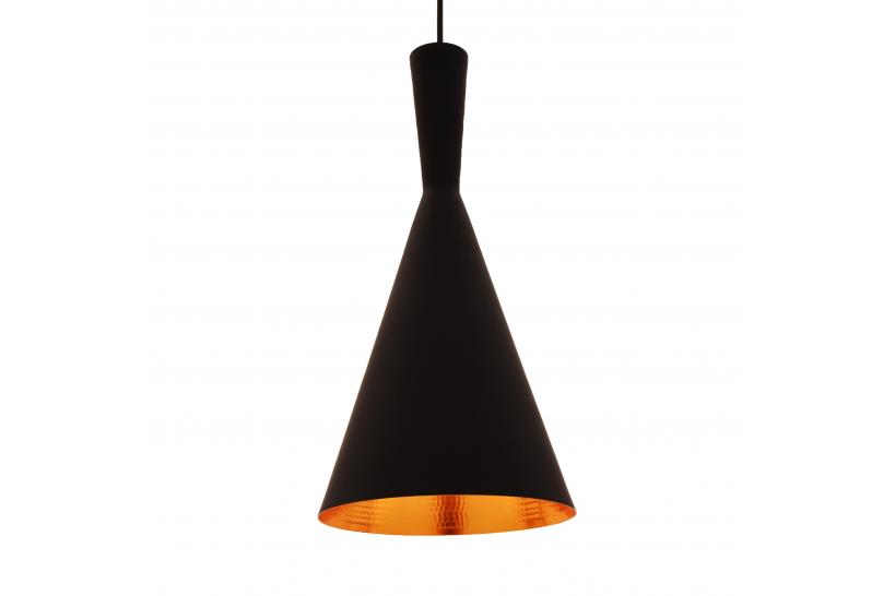 Lampadario a sospensione stile industriale Foggi 12A Nero
