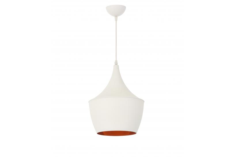 Lampadario a sospensione stile industriale Foggi 12B Bianco