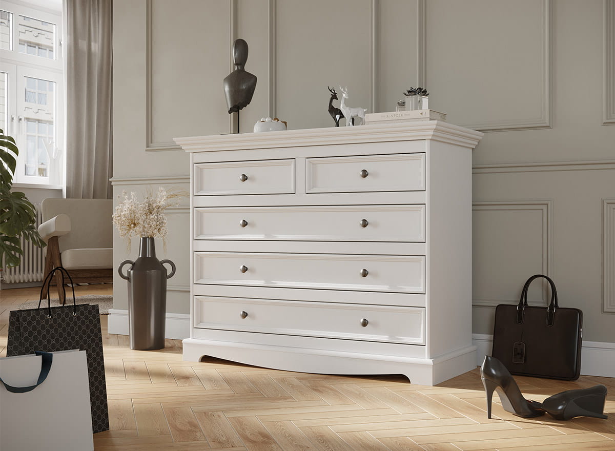 cassettiere per camere da letto in legno