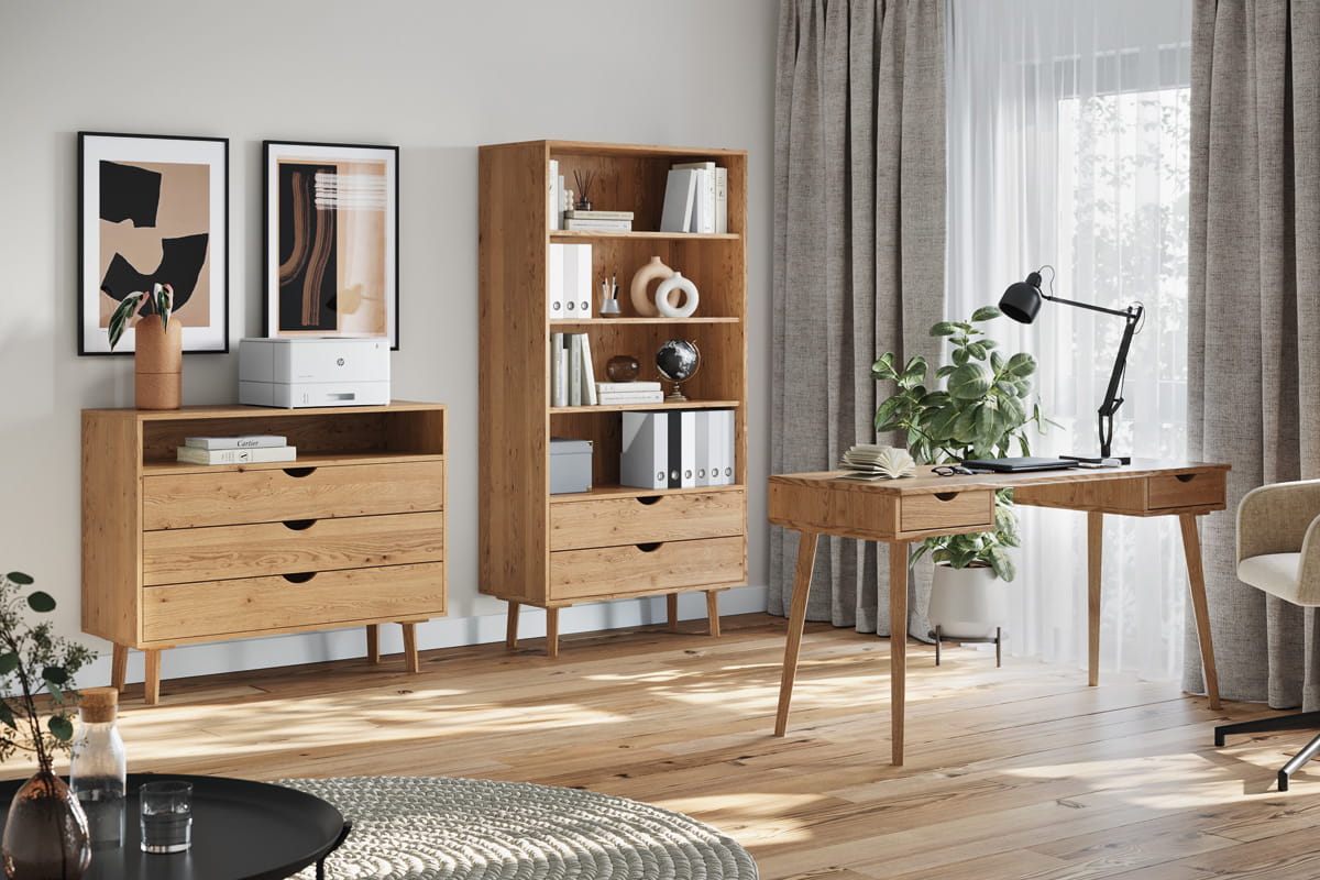libreria legno naturale massello con cassetti libreria legno naturale massello con cassetti