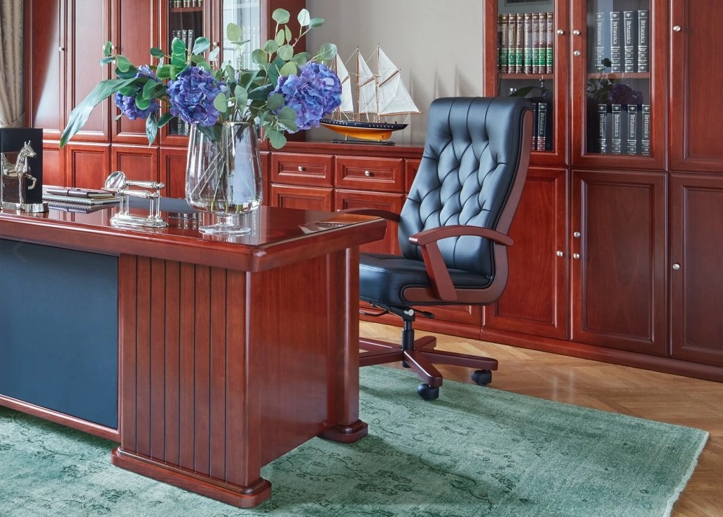 POLTRONA UFFICIO IN PELLE