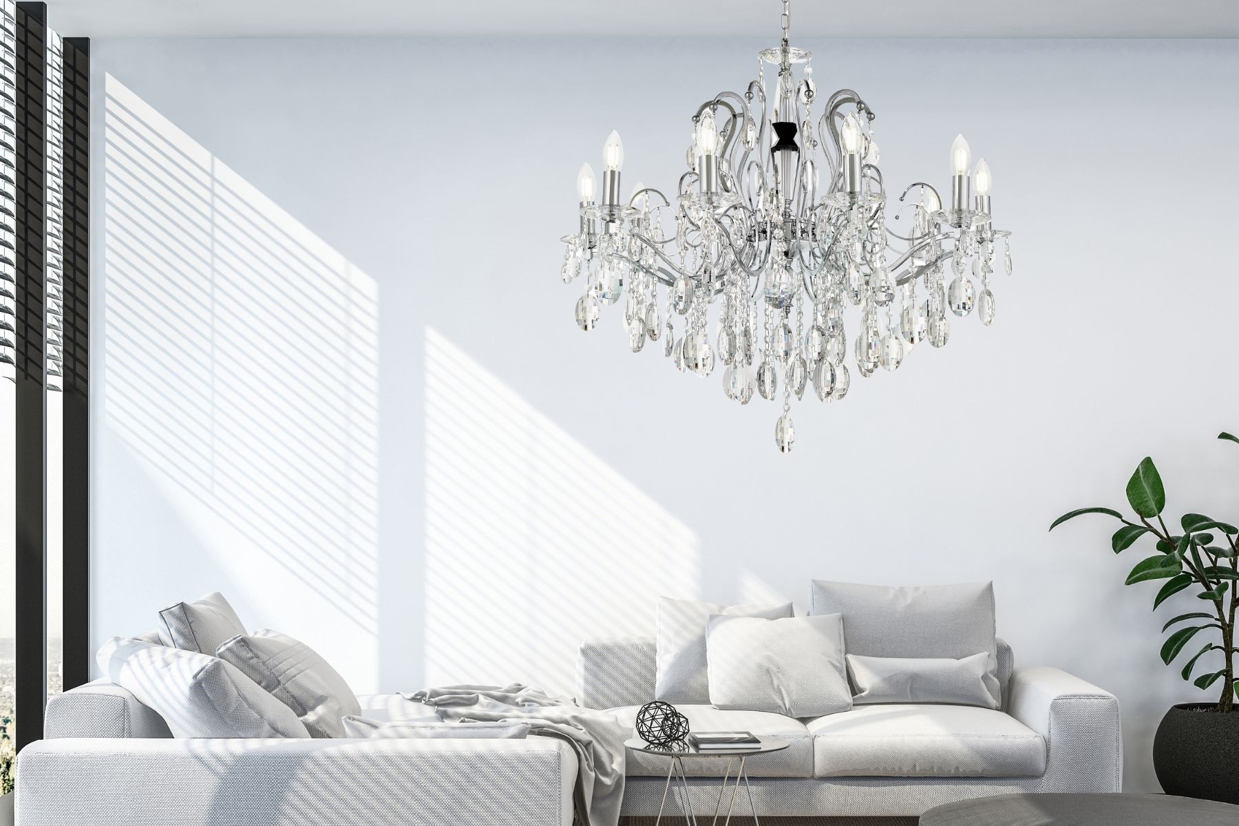 Non farti sfuggire le lampade a sospensione di cristallo Arrediorg, tanti luci dal design unico e inimitabile. lampade cristallo a sospensione
