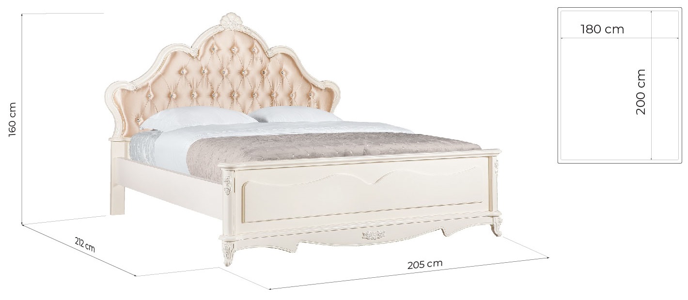 letto matrimoniale classico bianco letto matrimoniale classico bianco